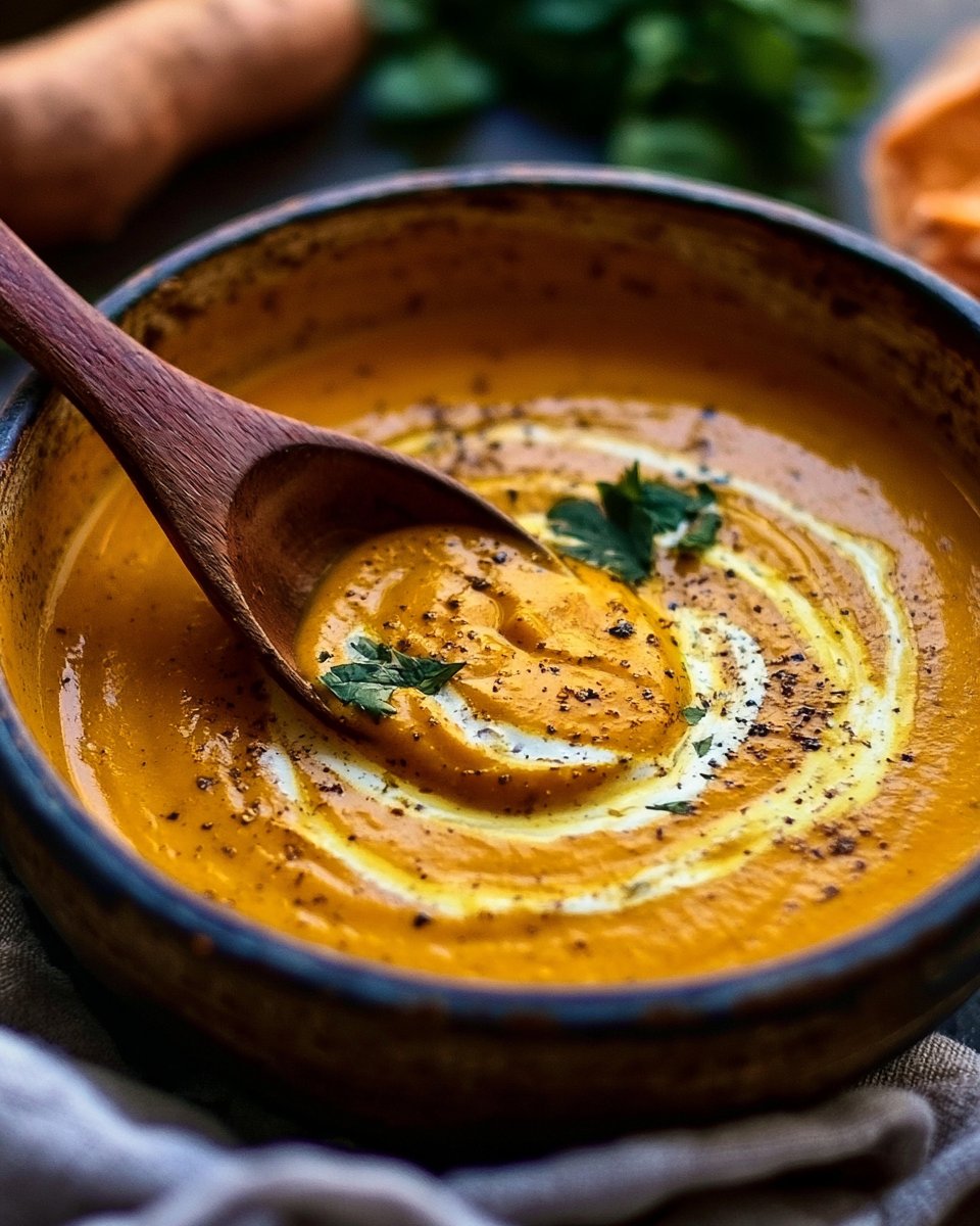 Curried Sweet Potato Soup