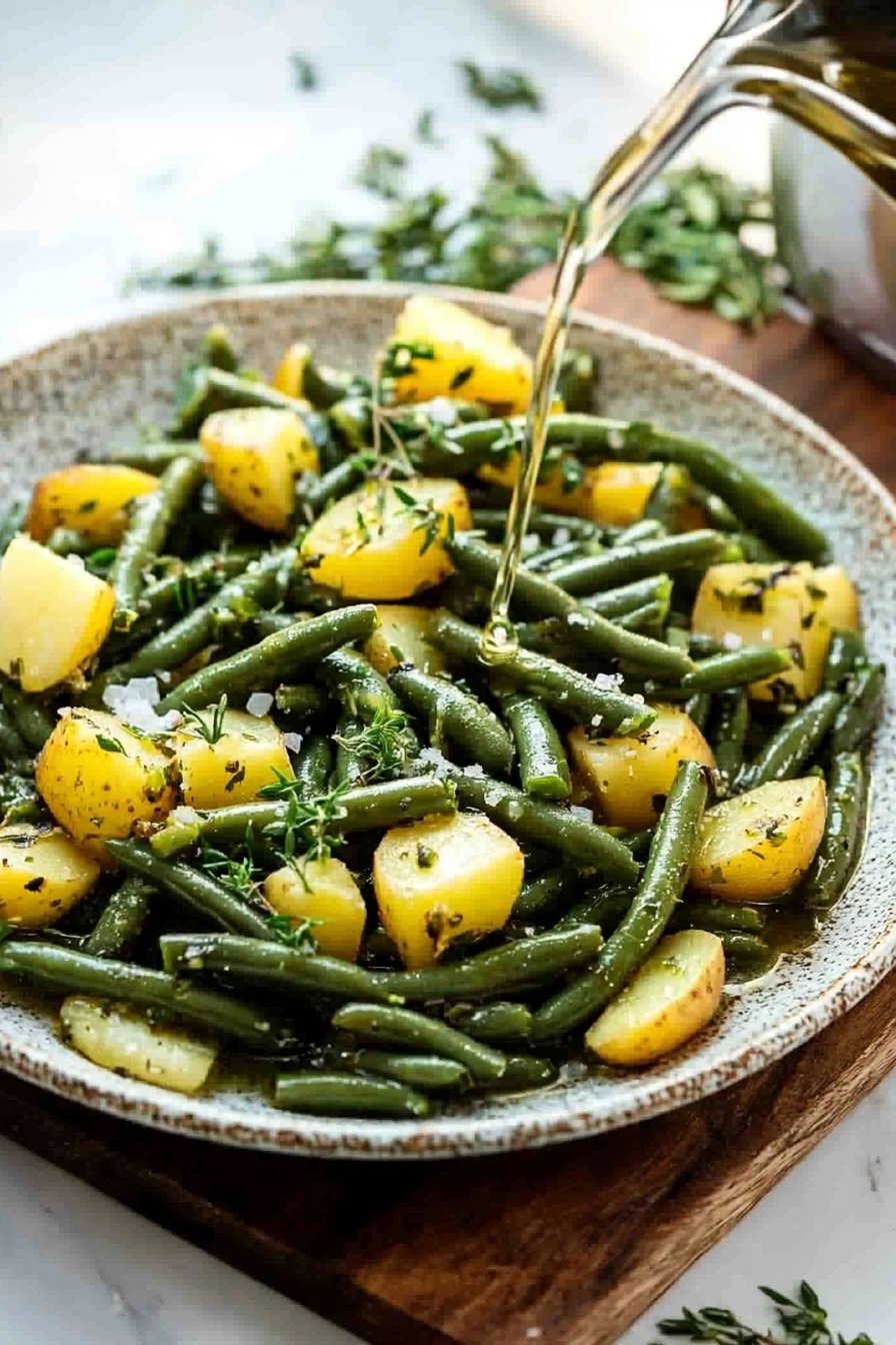 Easy Instant Pot Green Beans with Potatoes