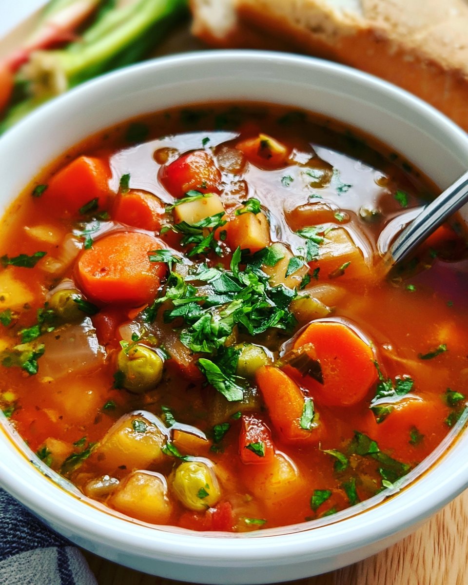 Easy Vegetable Soup Recipe
