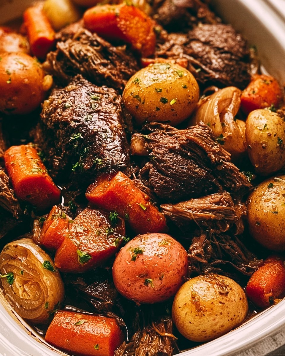 Slow Cooker Pot Roast Recipe