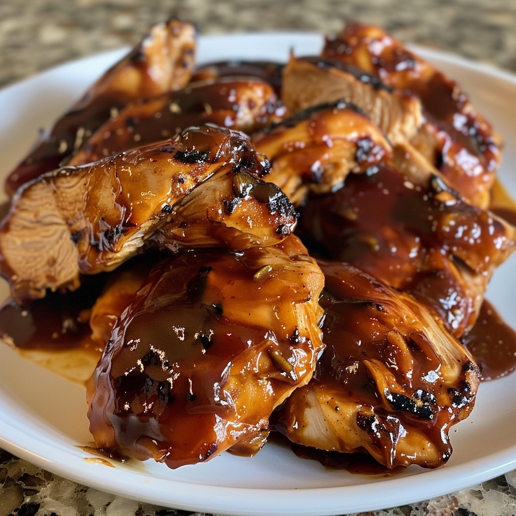 Honey BBQ Crockpot Chicken Recipe