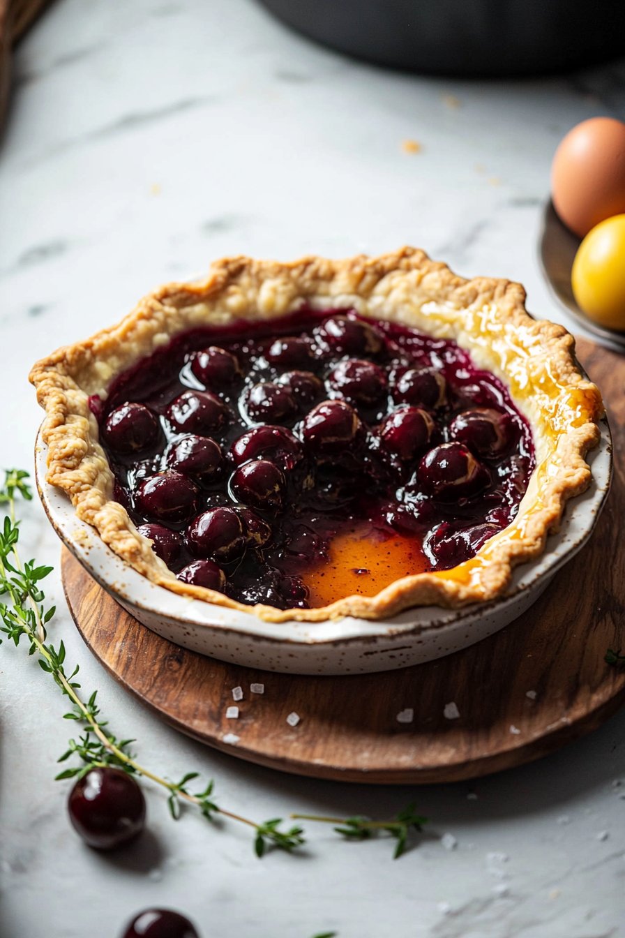 Klassische Sauer-Kirschen-Torte
