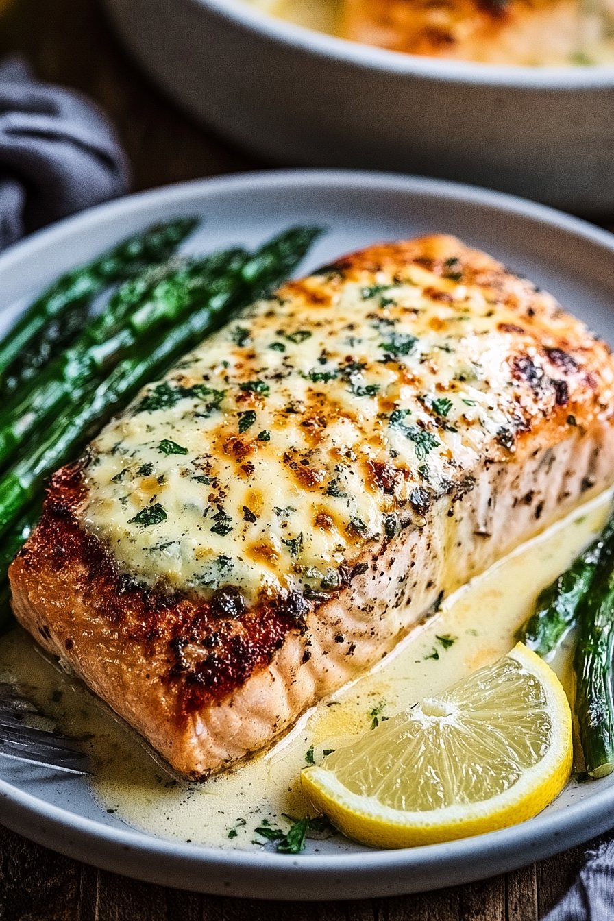 Baked Boursin Salmon for healthy dinners, easy prep, and Pinterest search | Pinterest SEO