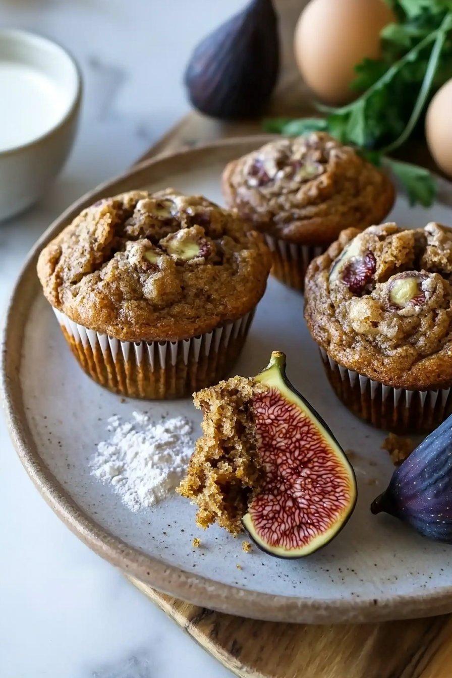 Figgy Chai Muffins