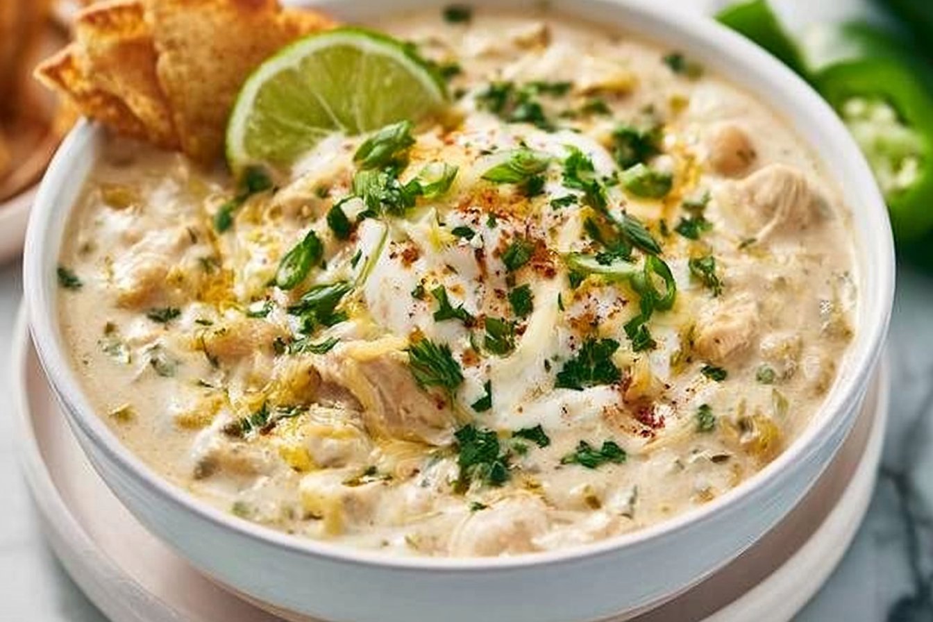 Creamy White Chicken Chili