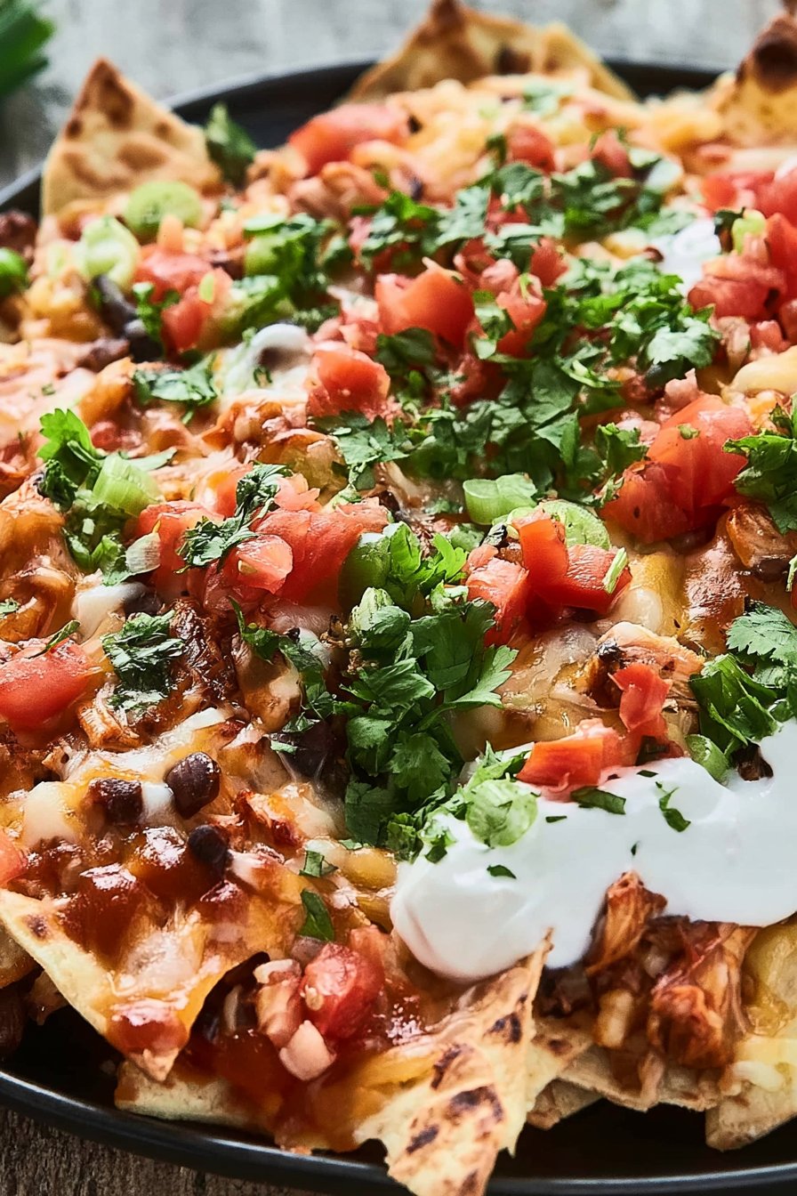 BBQ Chicken Nachos Recipe