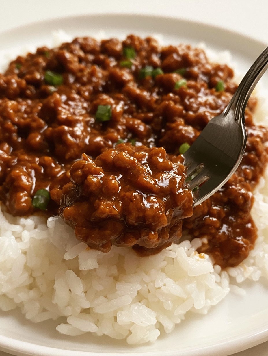 Pollo Molido con Miel y Ajo (Rápido y Fácil)