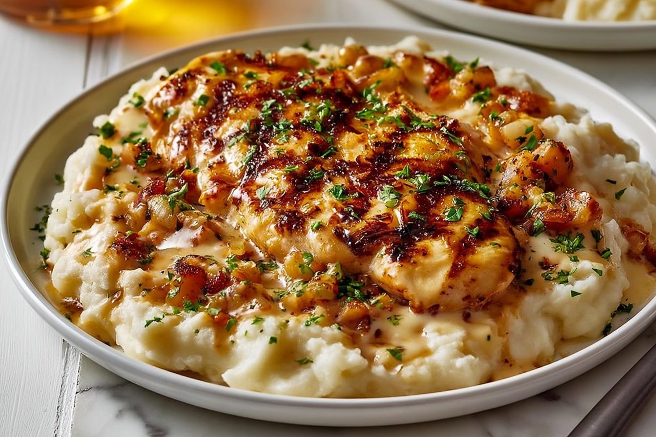 Grilled Chicken Mashed Potato Bowls 2 Juicy Grilled Chicken Mashed Potato Bowls