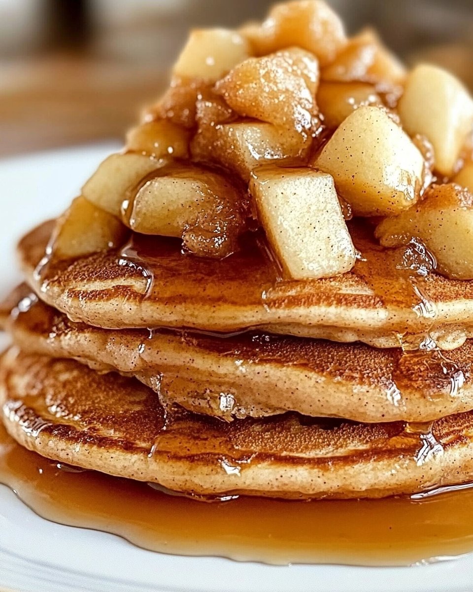 Spiced Apple Pancakes