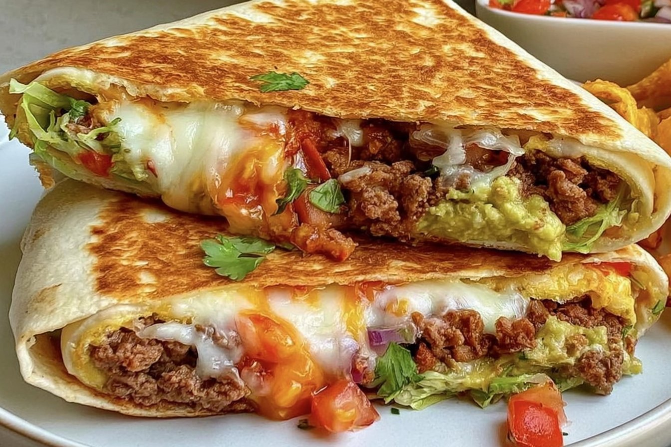Delicious Keto Crunchwraps gluten free