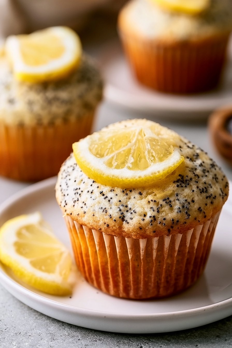 Lemon Poppy Seed Muffins