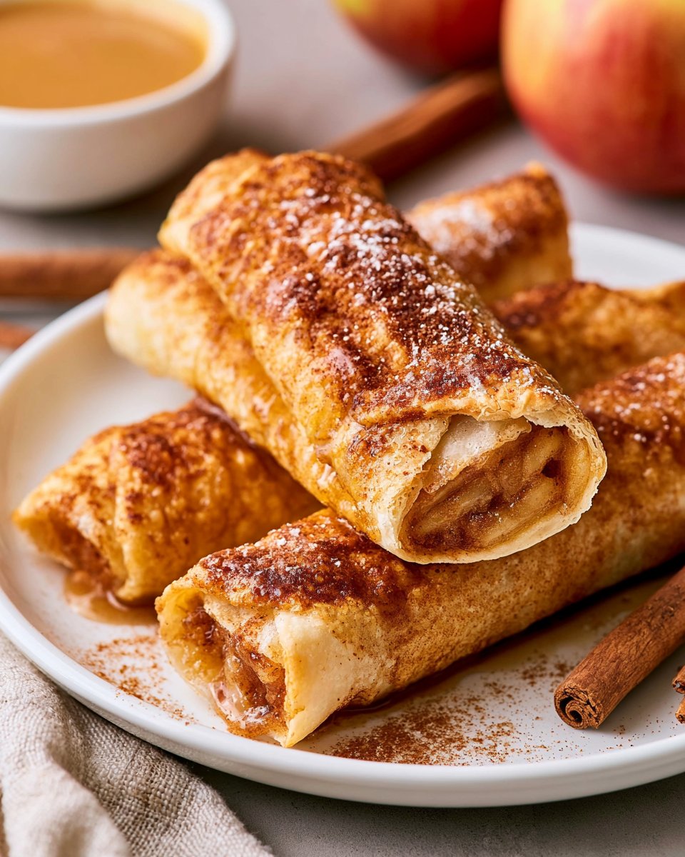 Air Fryer Apple Pie Taquitos