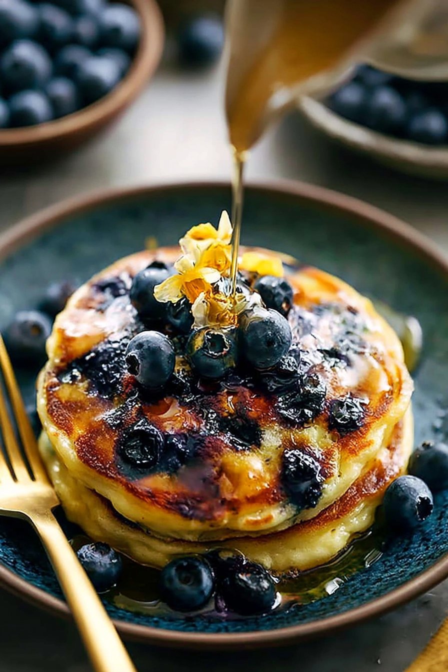 Easy Blueberry Pancakes