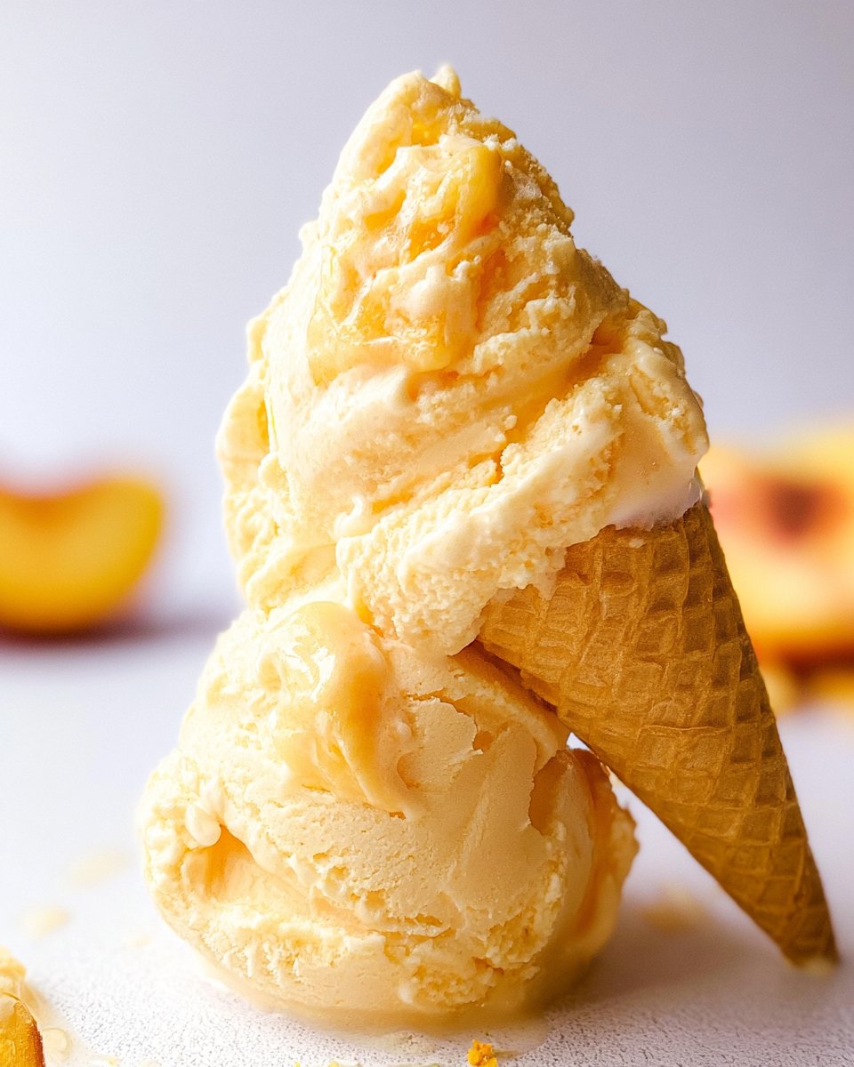 Peach Ice Cream