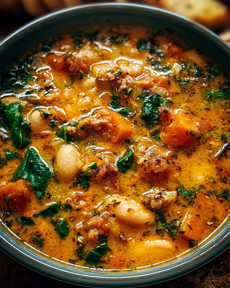 Tuscan-Style White Bean Soup