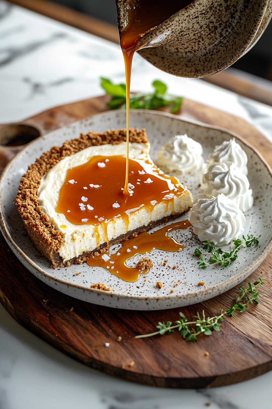 Salted Caramel Cheesecake