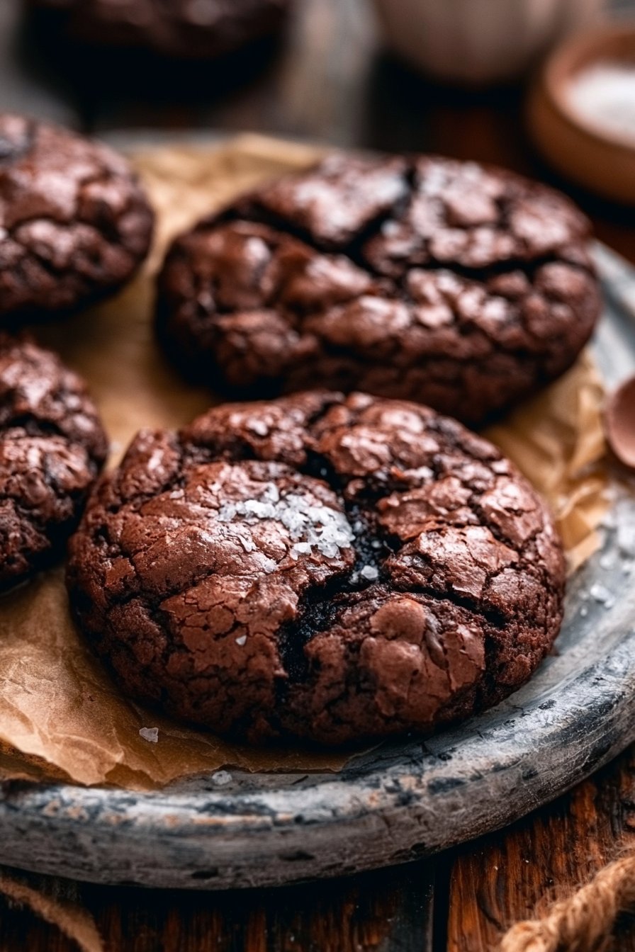 Schokoladen-Brownie-Kekse