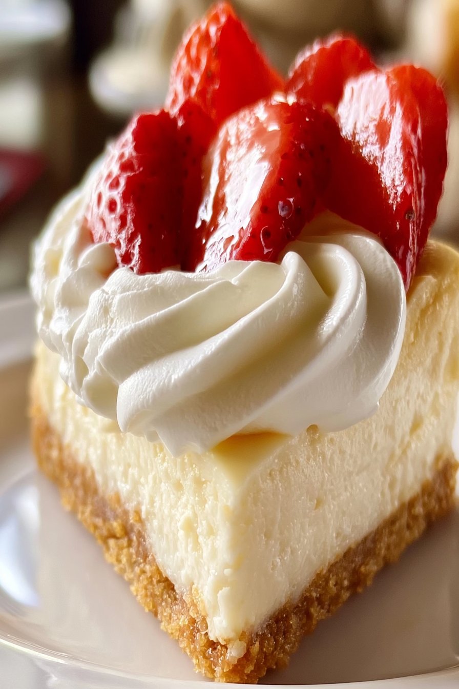 Easy Homemade Cheesecake