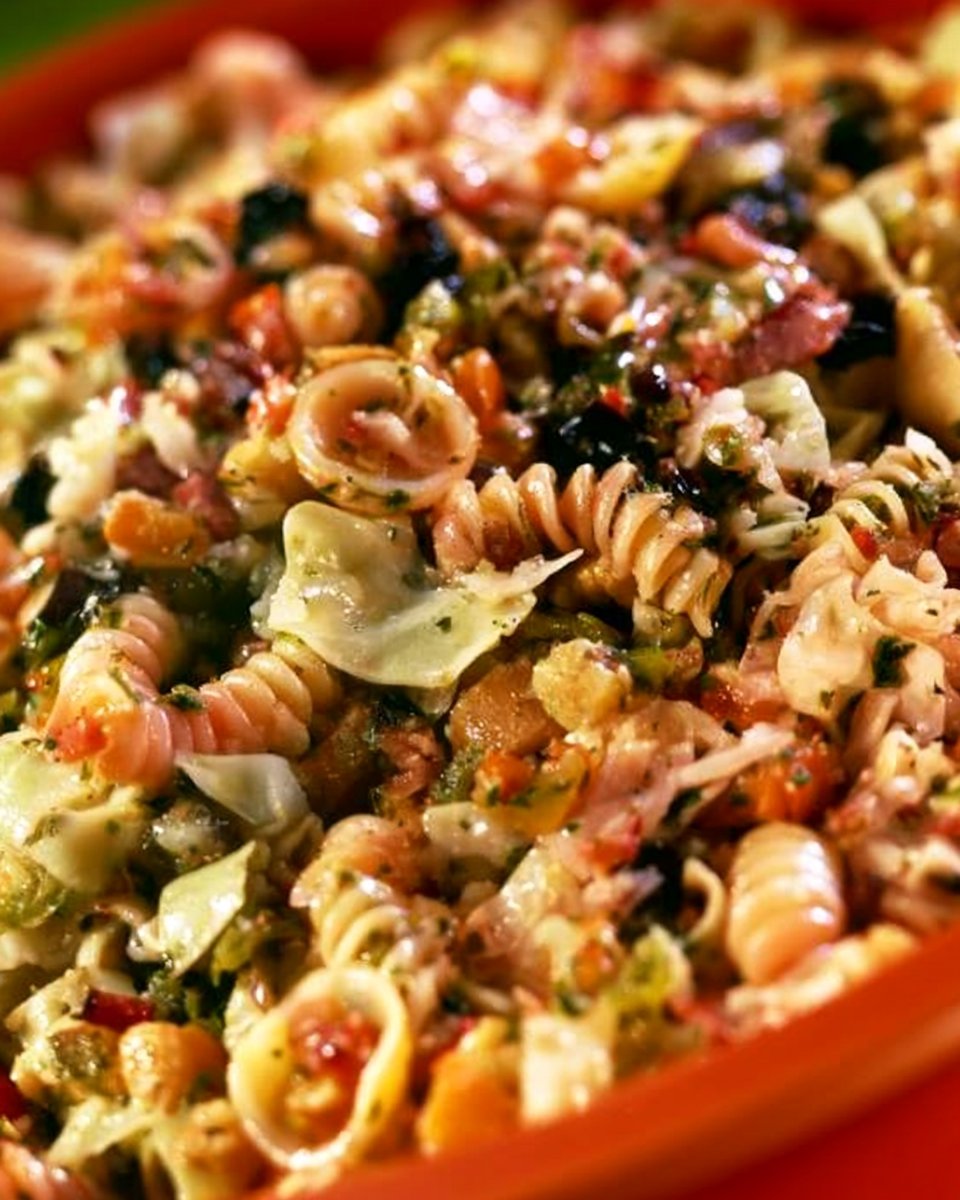 UpChuckin' Pumpkin Loaded Pasta Salad