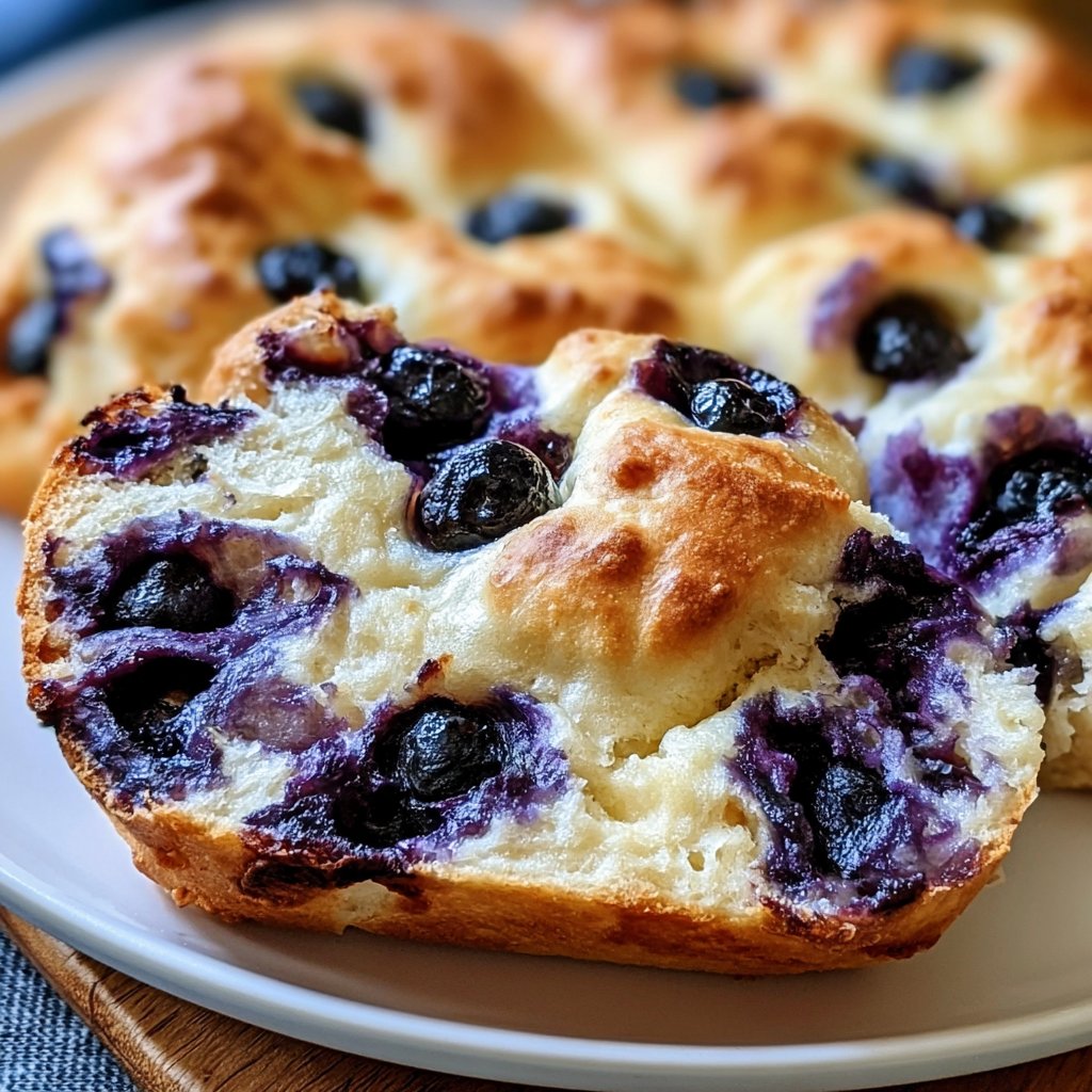 Protein-Packed Blueberry Cloud Bread