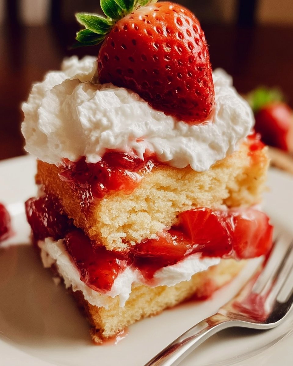 Homemade Strawberry Shortcake