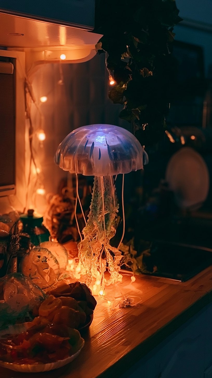 DIY Jellyfish Lamp