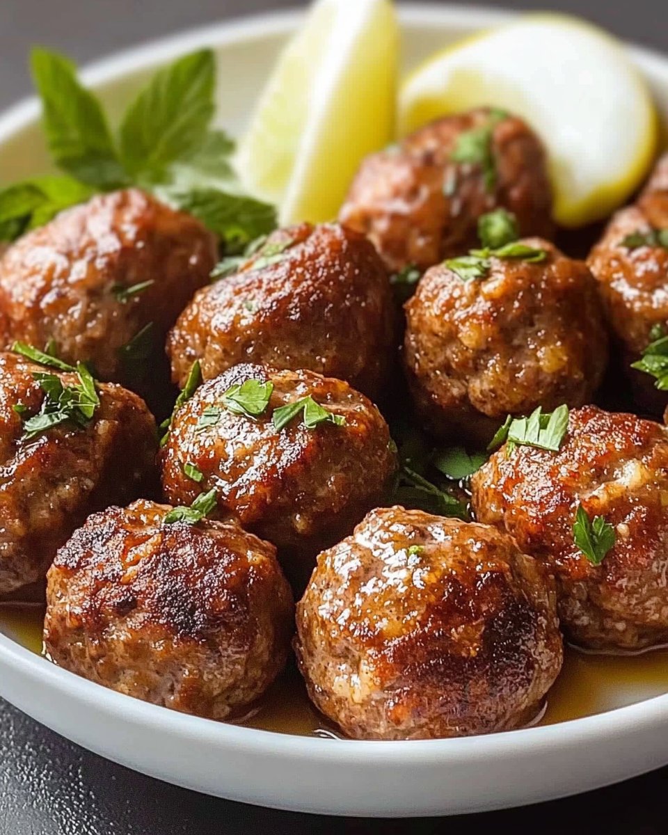 Keftedakia (Griechische Fleischbällchen)