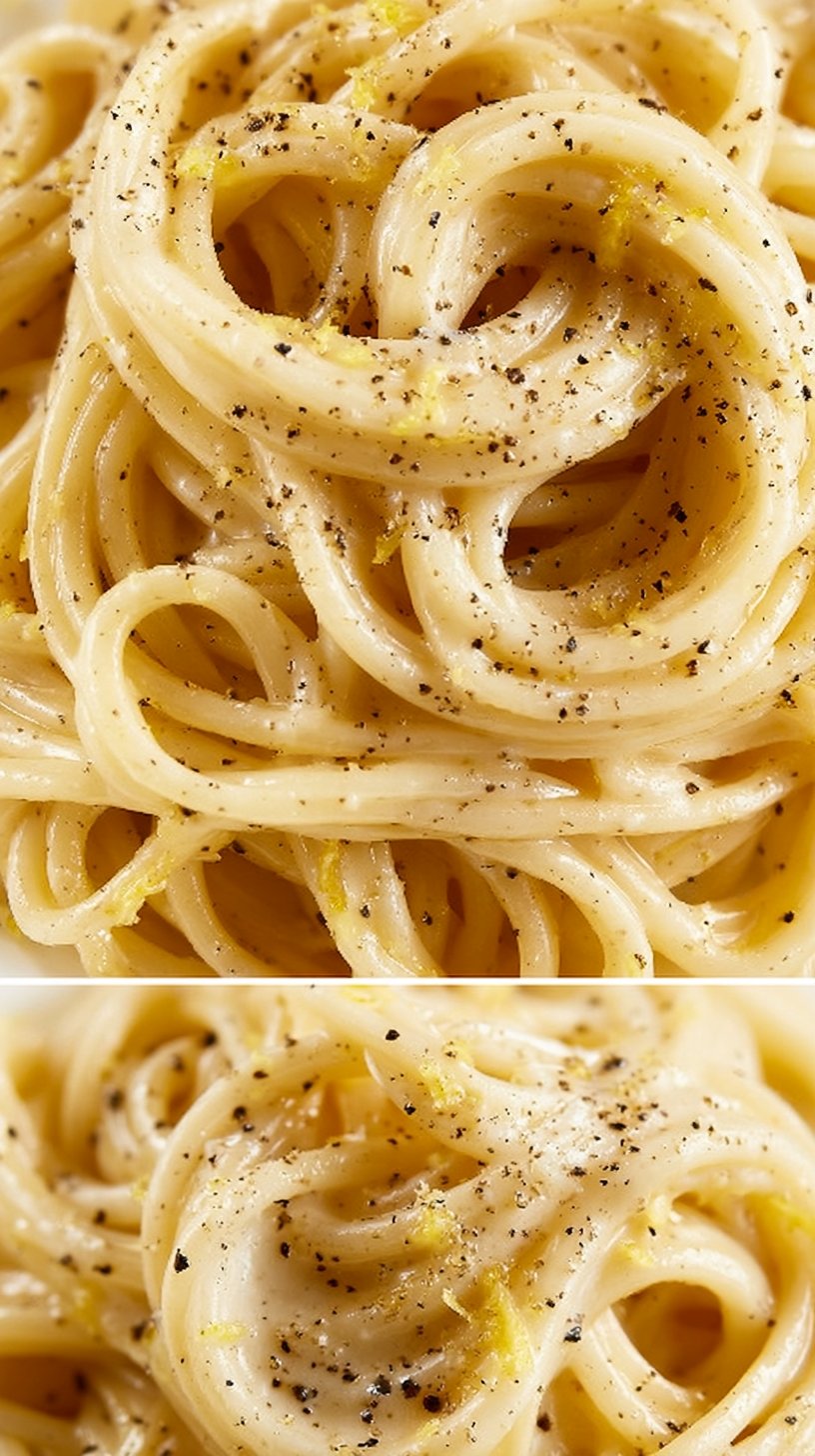 Pasta mit Zitrone