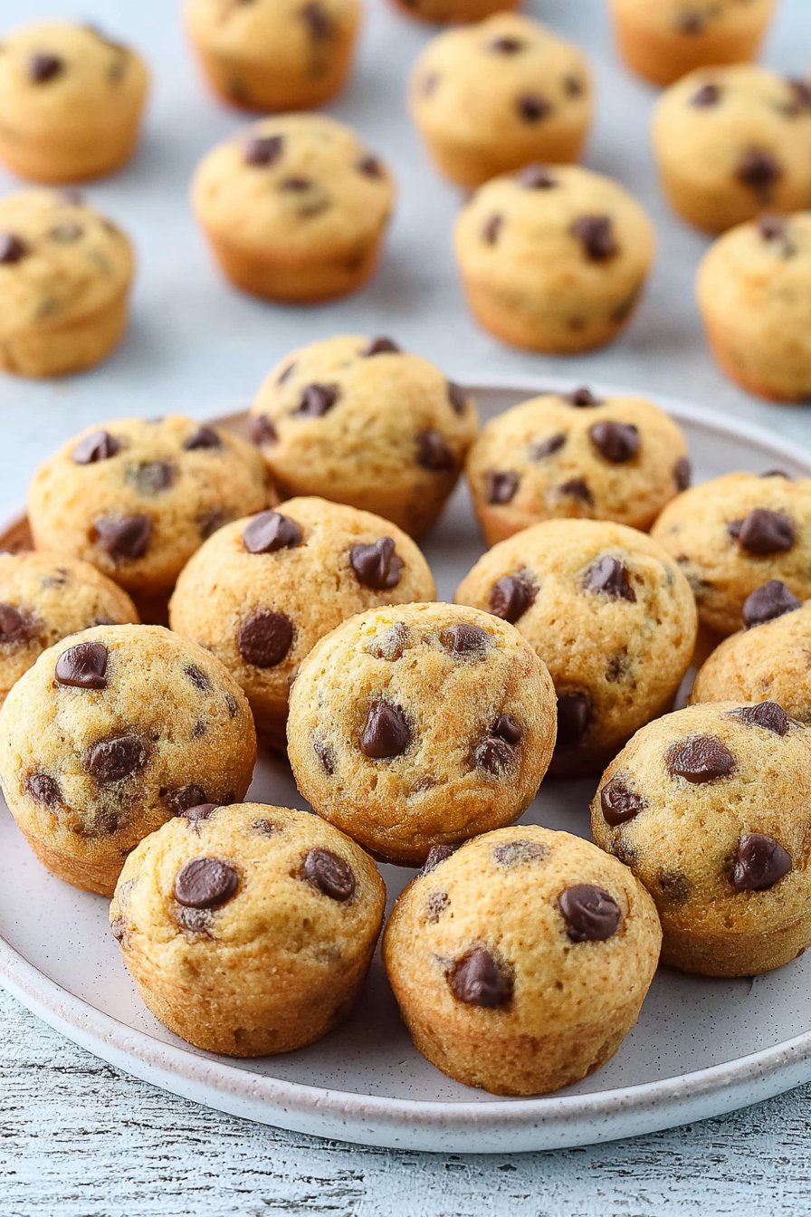 Chocolate Chip Mini Muffins