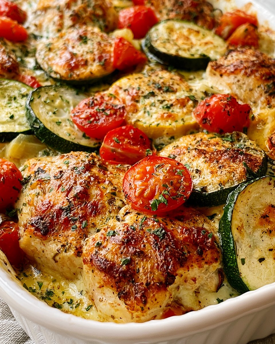 Chicken Zucchini Bake