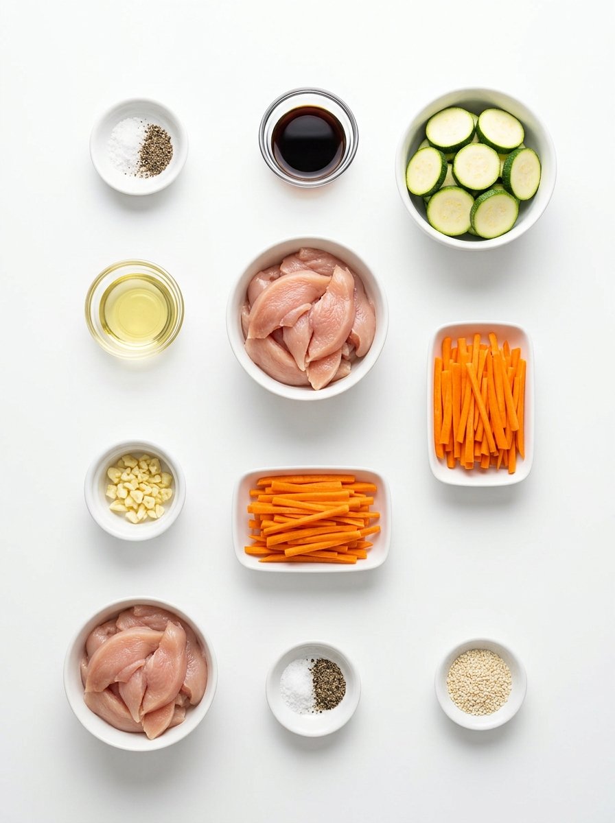 Chicken Zucchini Stir Fry