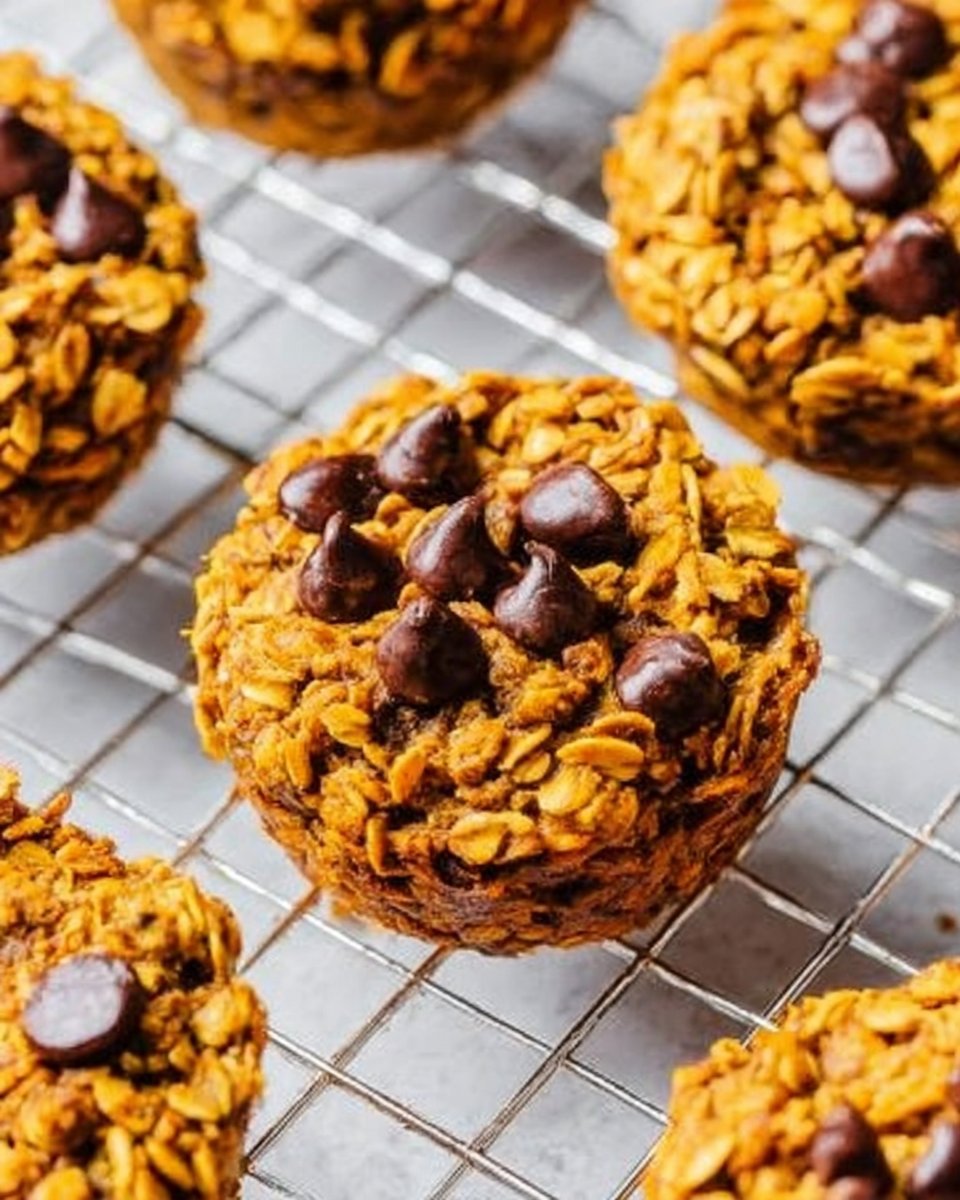 Pumpkin Oatmeal Muffins