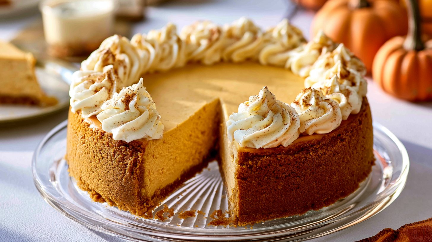 Easy Best Pumpkin Cheesecake Recipe 2 Best Pumpkin Cheesecake Recipe