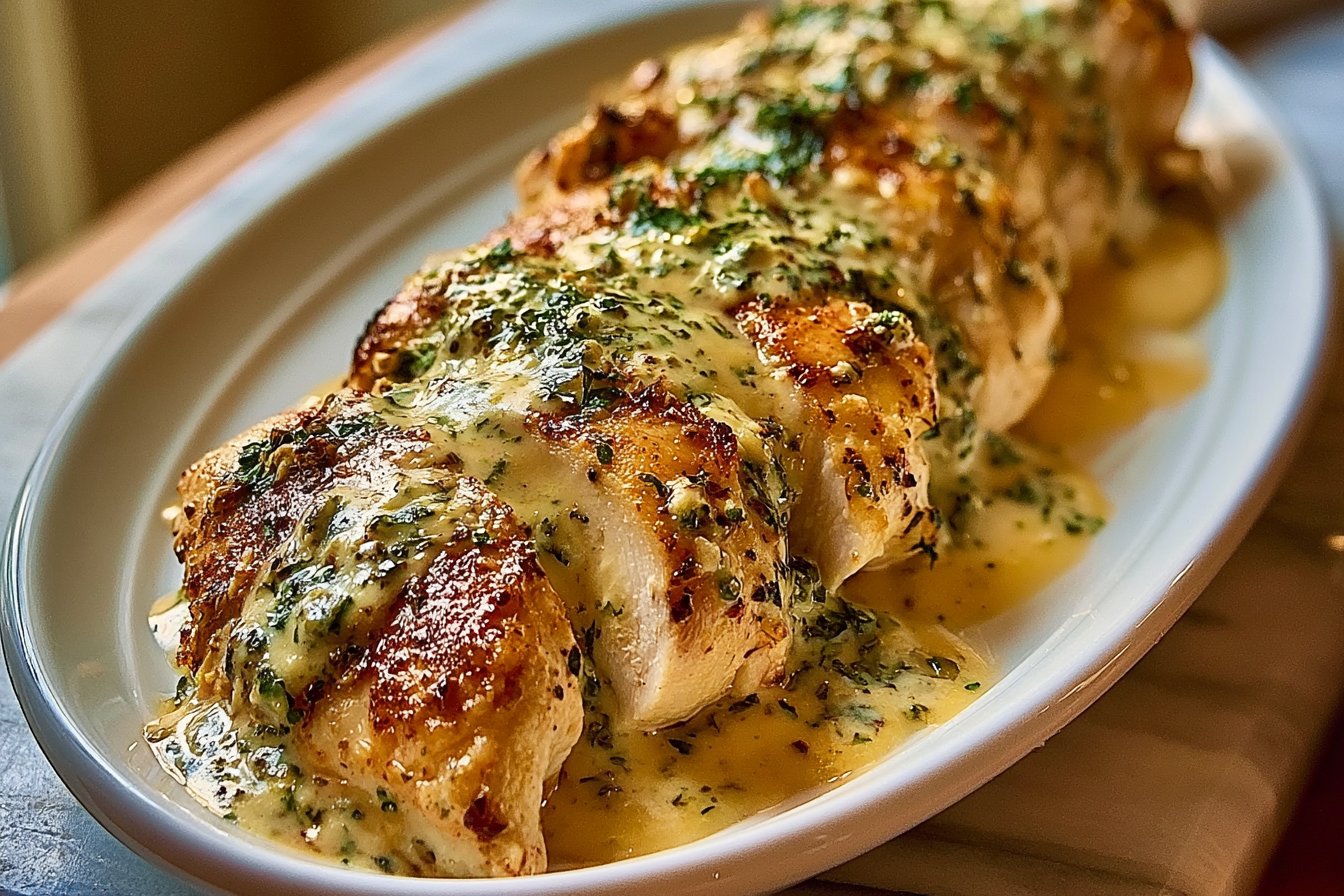 You’ll Crave This Baked Caesar Chicken with Creamy Parmesan Sauce—Get the Recipe Now 2 You’ll Crave This Baked Caesar Chicken with Creamy Parmesan Sauce—Get the Recipe Now