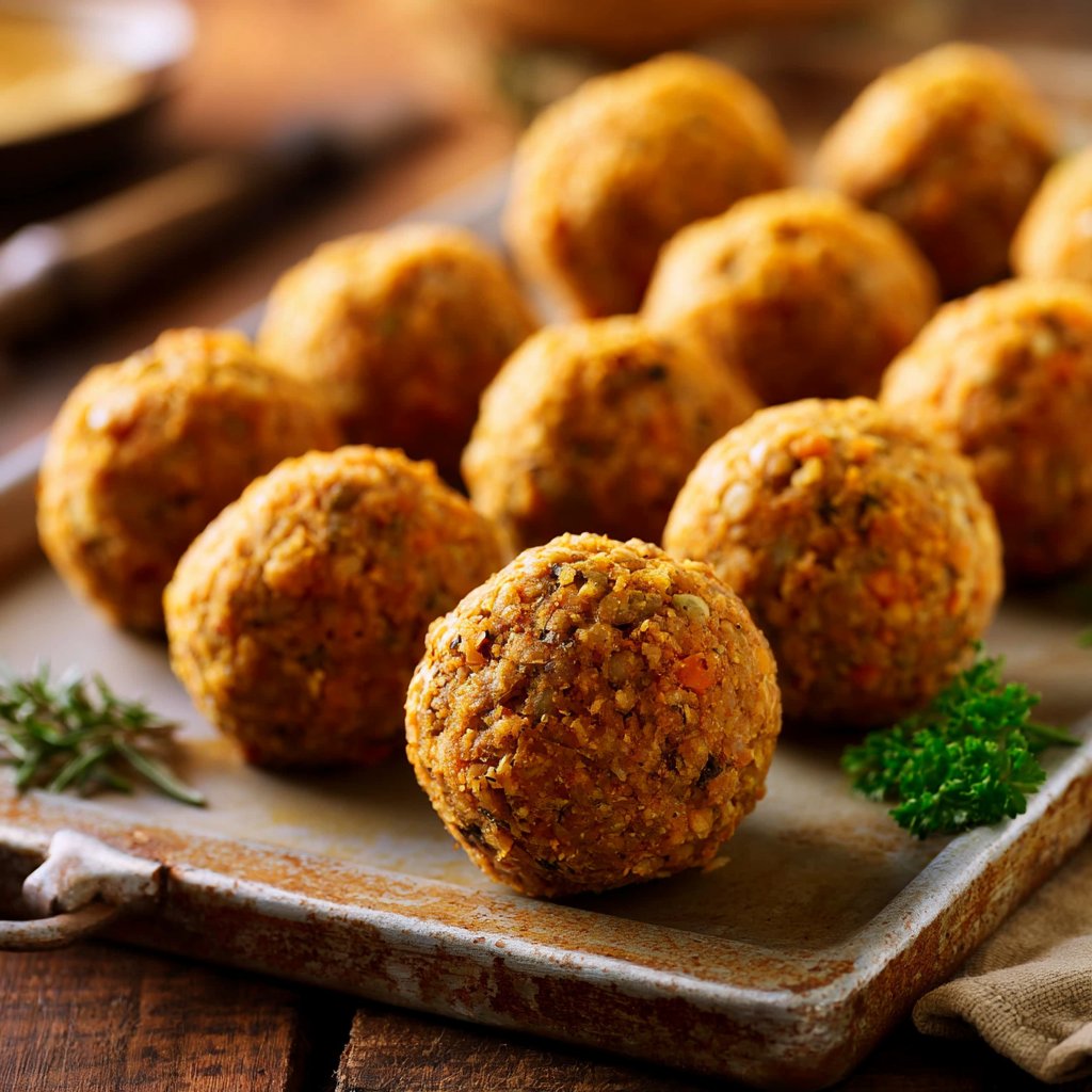 Lentil Meatballs Recipe for Vegetarians