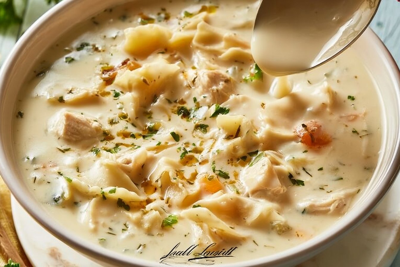 Creamy Chicken Soup Recipe 2 Creamy Chicken Soup