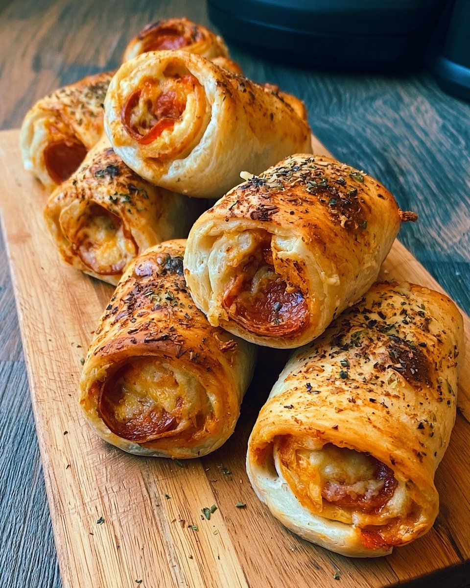 Protein-Packed Pepperoni Pizza Rolls with Low Calories