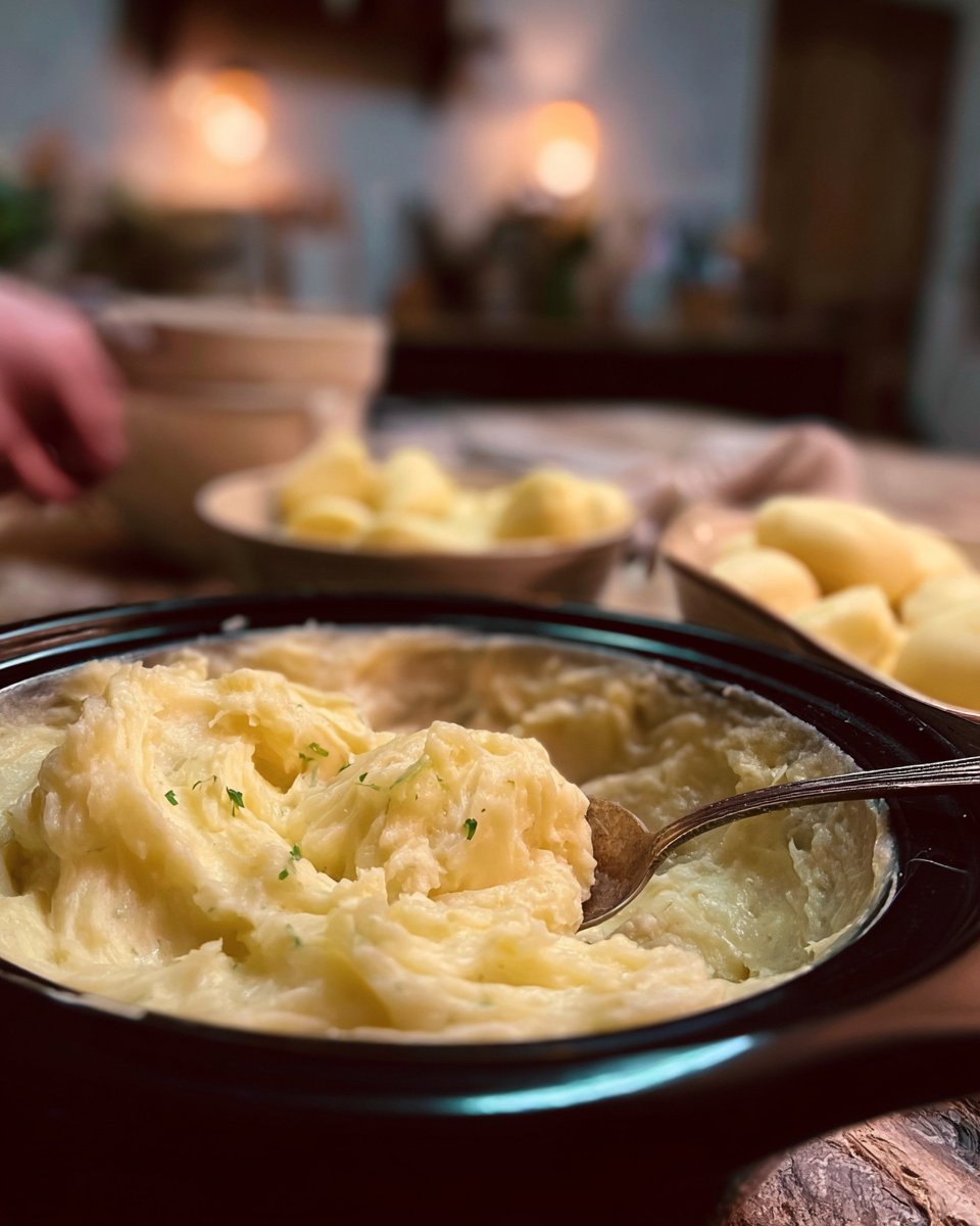 Crock Pot Mashed Potatoes