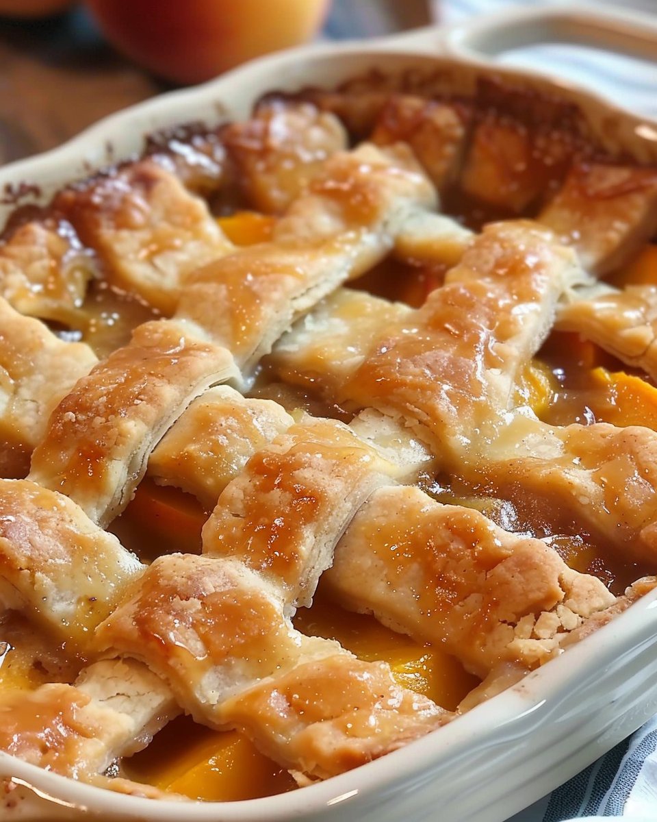 Southern Peach Cobbler