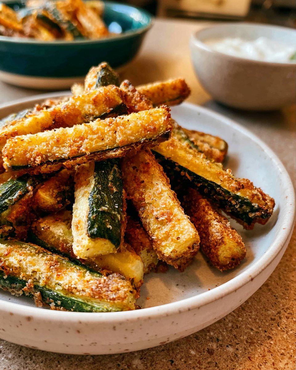Air Fryer Zucchini Fries