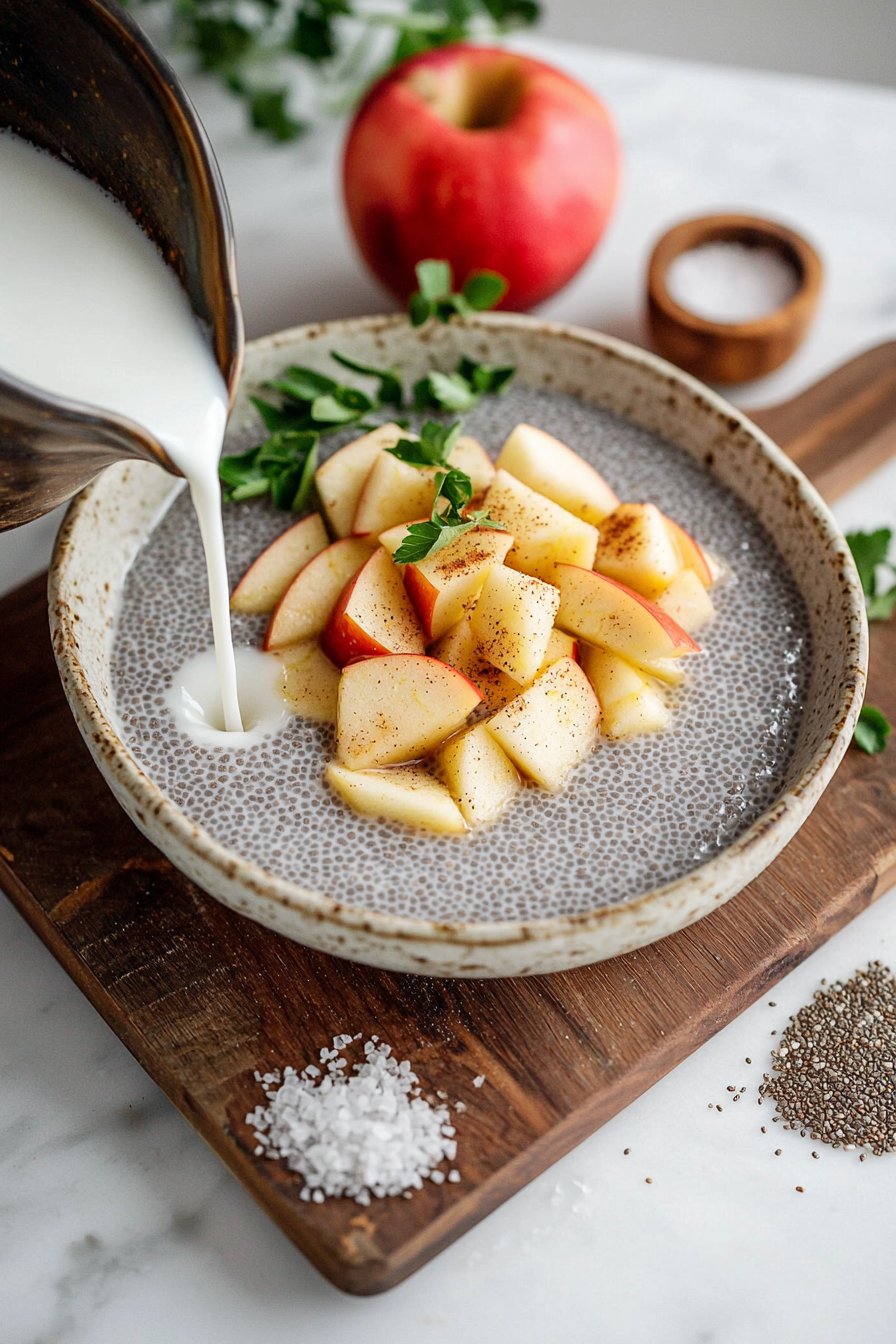 Apple Chia Pudding