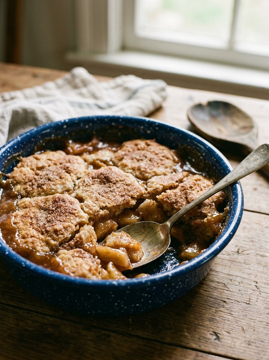 Sweet and Heavenly Apple Cobbler