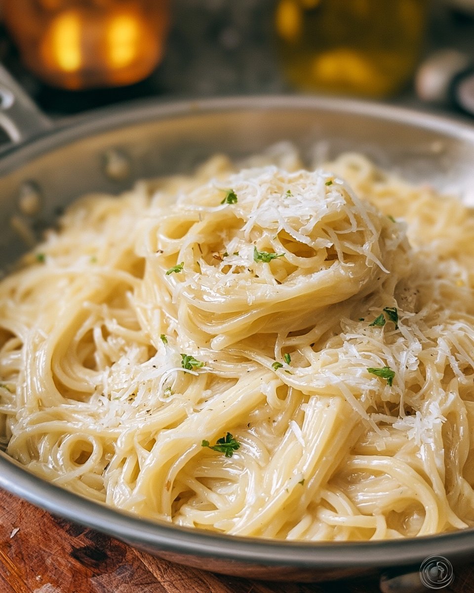 Garlic Parmesan Pasta Recipe