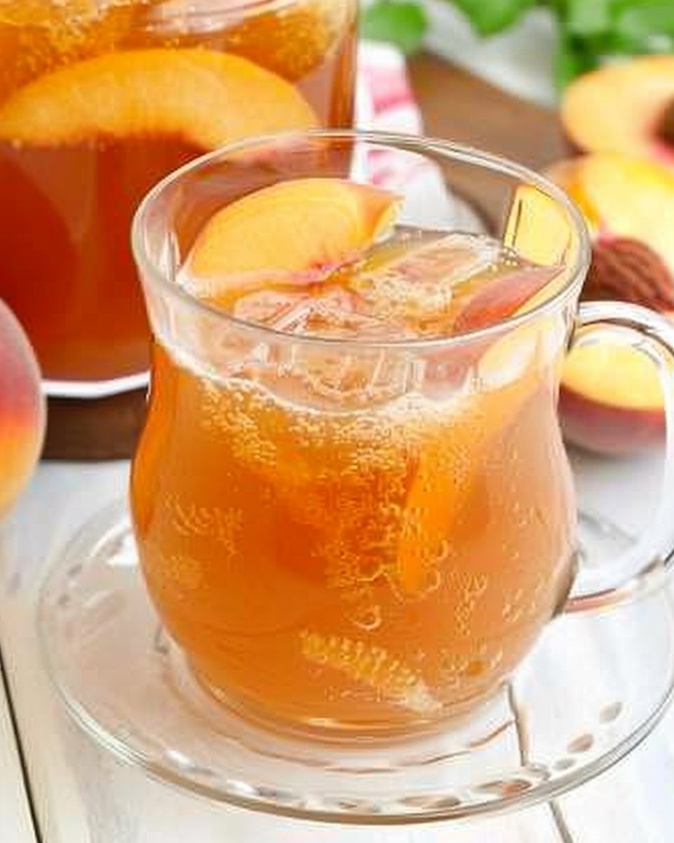 Southern Peach Tea