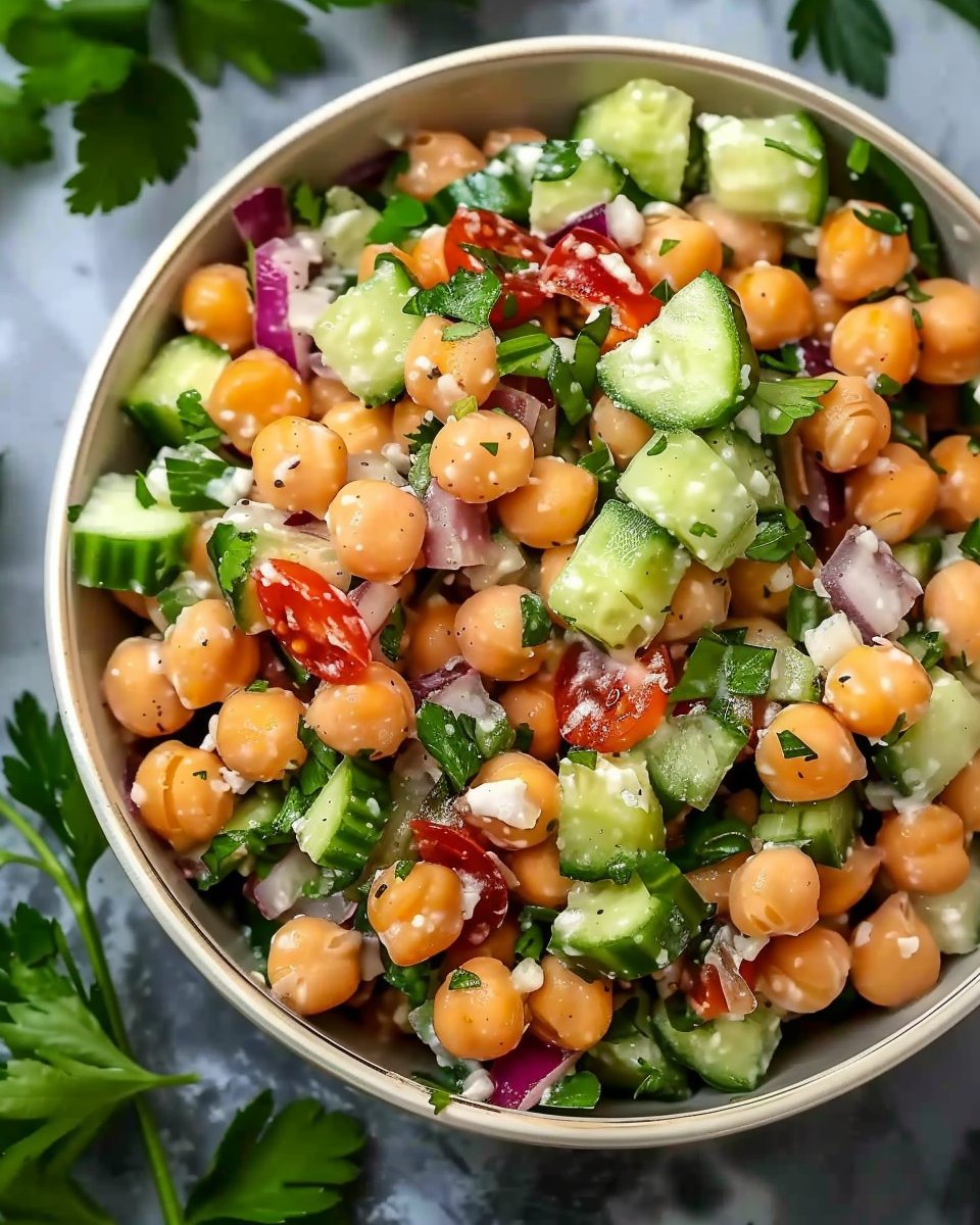 Summer Chickpea Salad