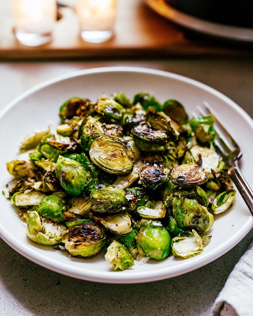 Air Fryer Brussels Sprouts