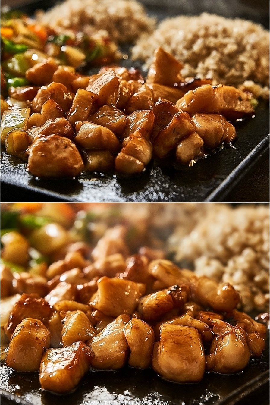 Hibachi Chicken Recipe on Blackstone Griddle 1 Blackstone Hibachi Chicken
