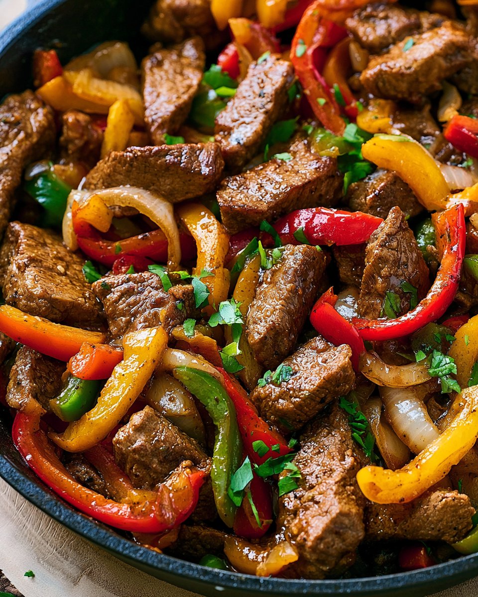 One Pan Pepper Steak Recipe