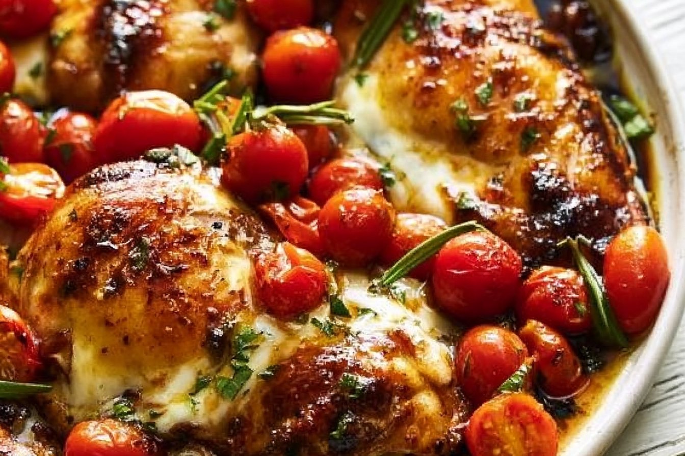 Balsamic Chicken Skillet 1 One-Pan Balsamic Chicken