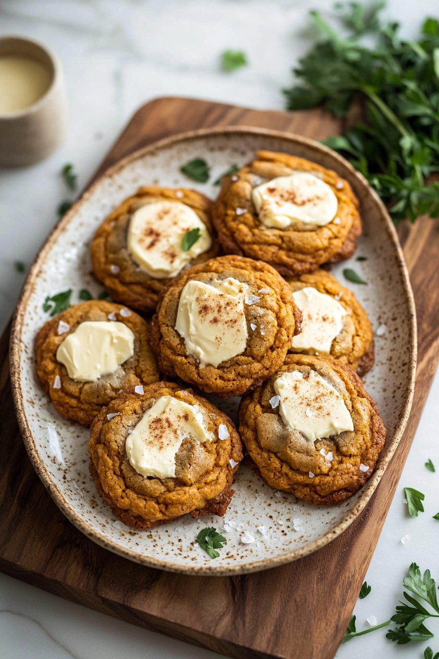 Pumpkin Cheesecake Cookies